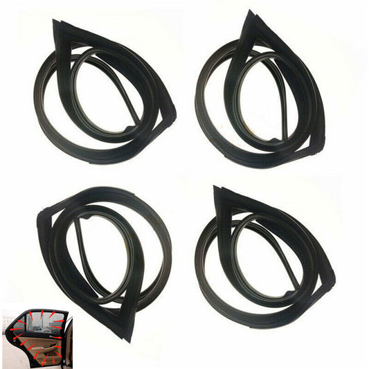 For 1994-1997 for Honda for Accord Sedan 4 Doors Glass Run Channel Weather Window Seals