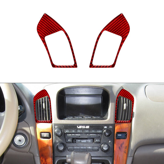 Carbon Fiber Shifter Surround Panel Trim Cover for Honda Accord Sedan 2003-2007 v