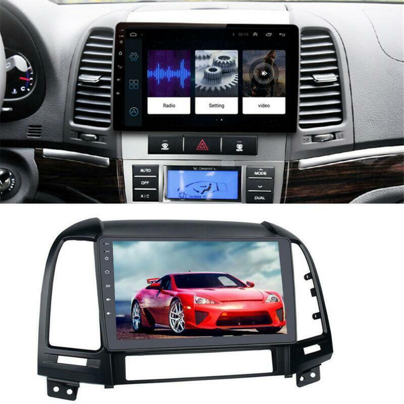 For 2005-2012 for HYUNDAI SANTA Car Stereo Radio HD TPMS GPS Navigation Mirror Link