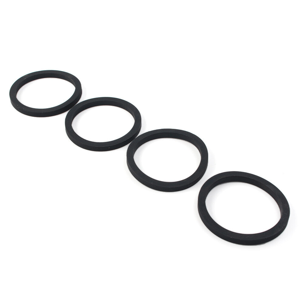 4Pcs Black Shock Silencer Silent Crossover Rings for Kawasaki KRX 1000 2020-2021 Q