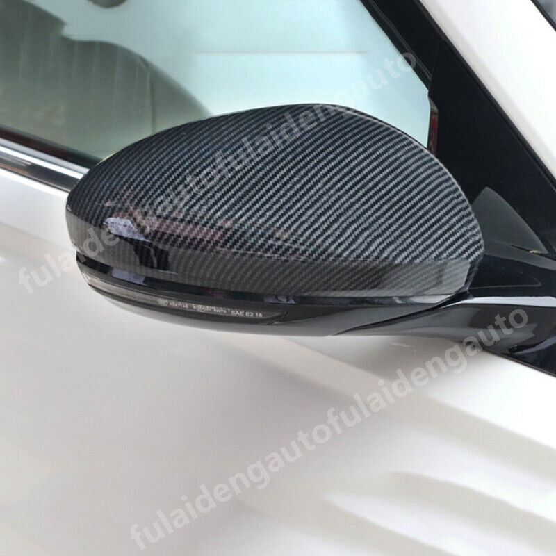 for Nissan Altima 2019-2022 ABS Carbon Fiber Rear Side View Mirror Cover Trim