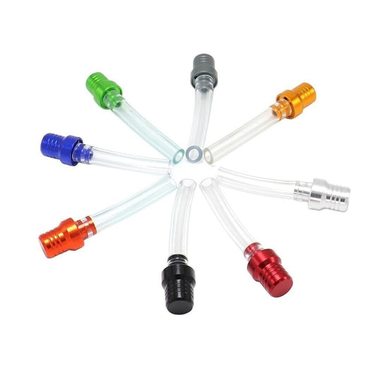 Motorcycle Fuel Tank Cap Vent Breathing Tube Hose Two-Way Fuel-Saving Off-Road