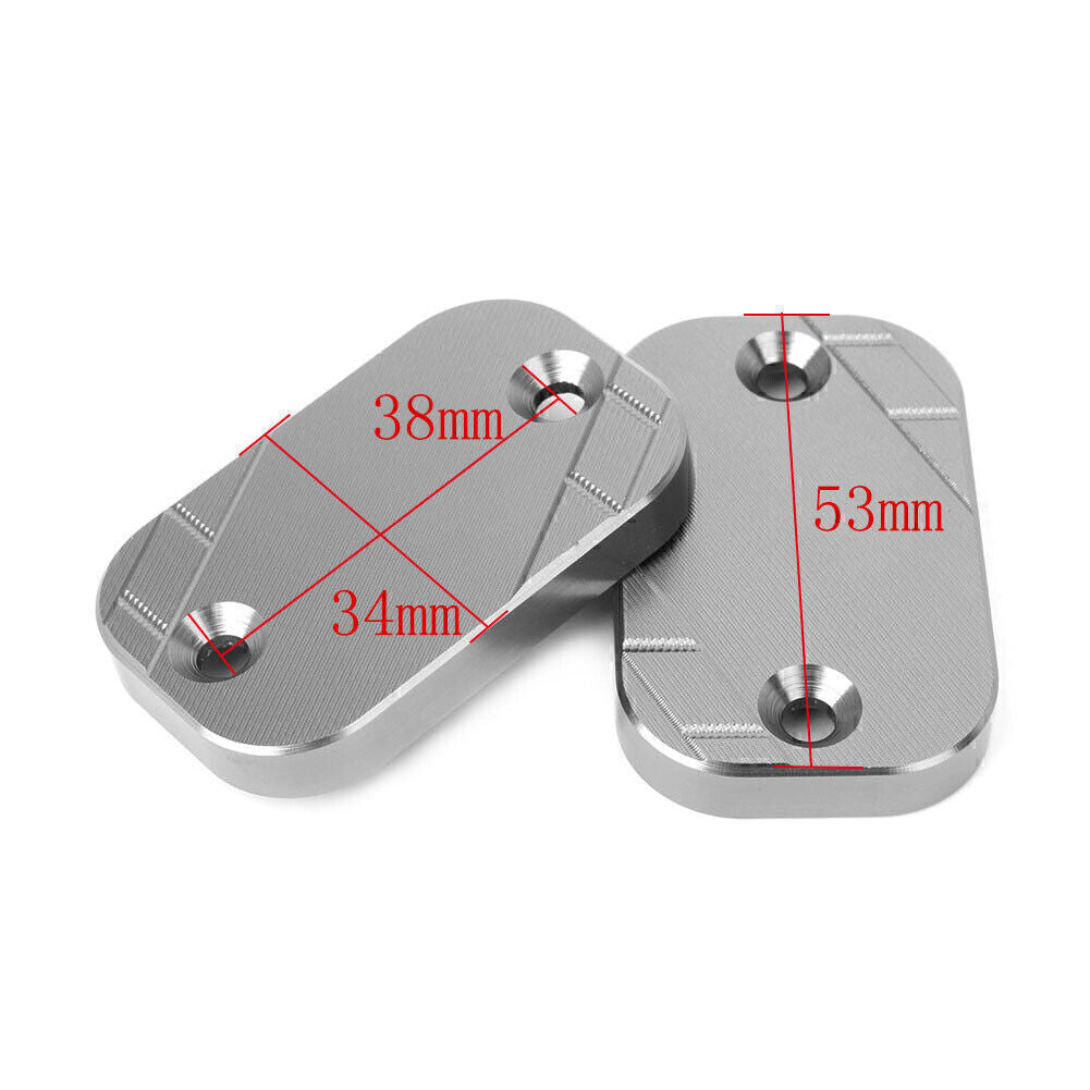 Pair Front Brake Reservoir Cover Fit for Yamaha NMAX 155 2015-2019