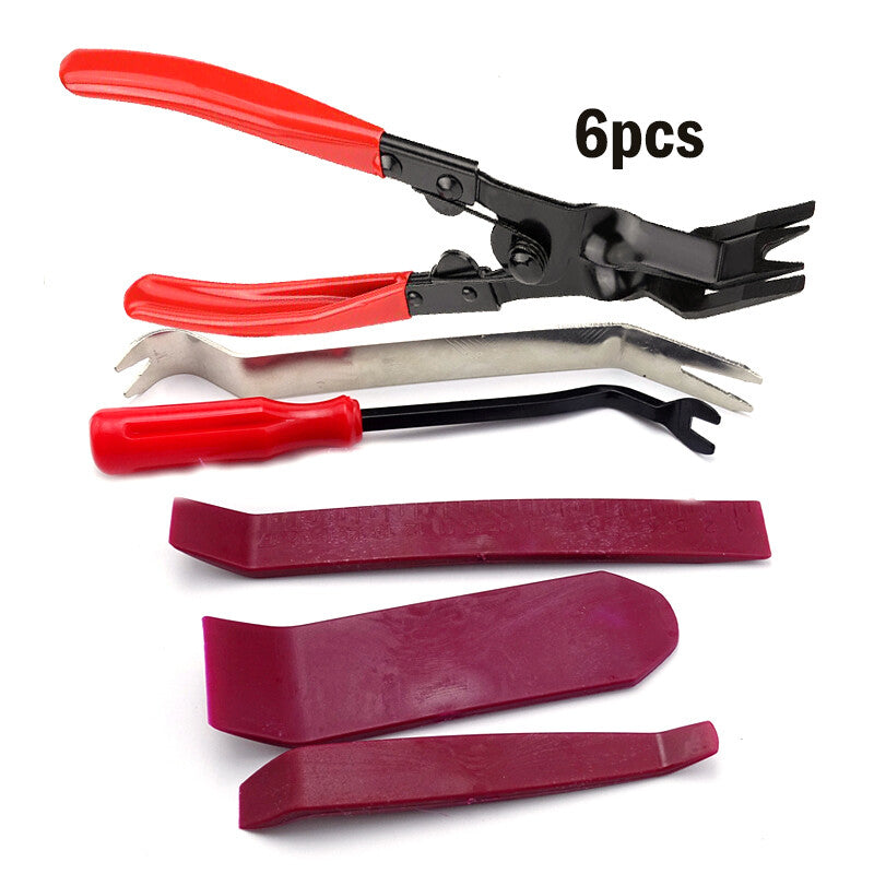 650x Fasteners for Door Panels and Mudguards: Rivet Clips + Removal Tool n