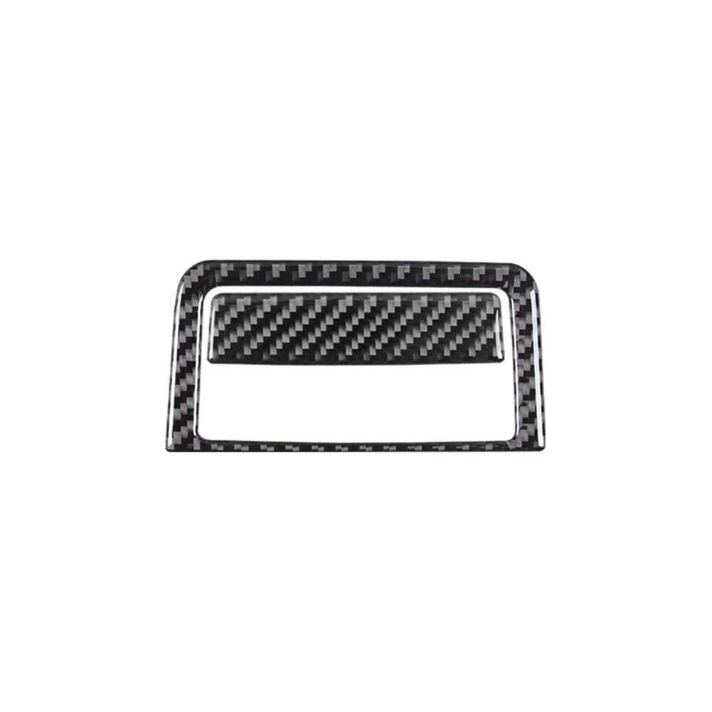 Carbon Fiber Rear Center Storage Switch Cover Trim for Lincoln for Navigator 2007-14