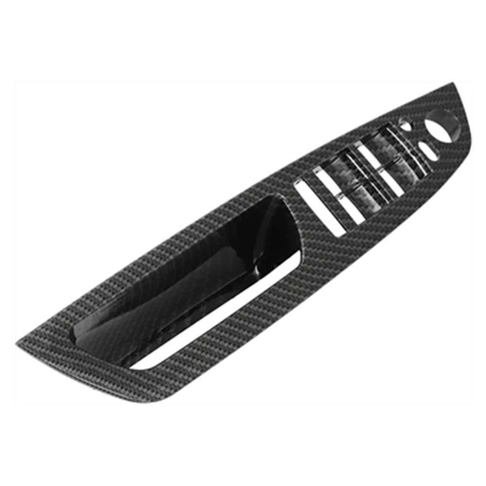 4PCS Window Switch Panel Interior Door Pull Handle Kit for BMW for X5 X6 E70 E71 LHD Q