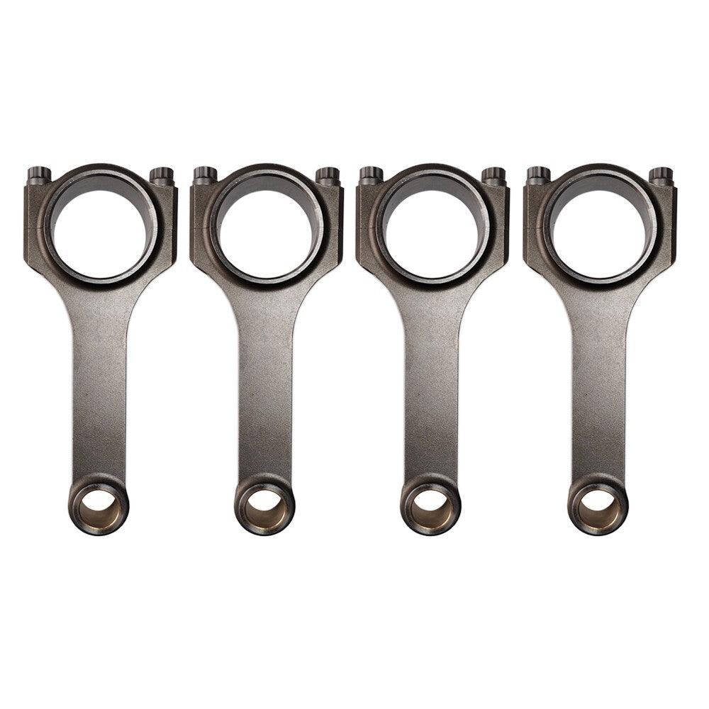 HIMYCAR H-BEAM Forged 4340 RODS 144 mm for VAG 2.0 16V TFSI EA113 + 3/8 inch bolts