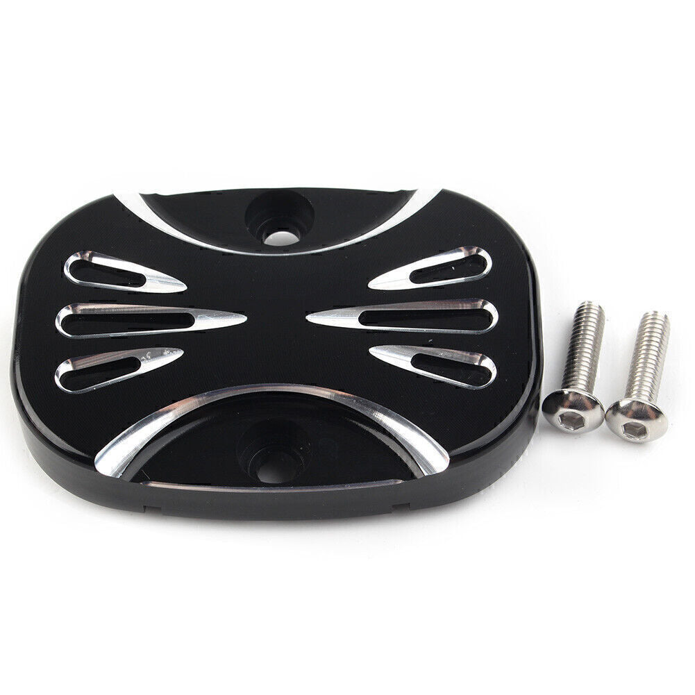 for Harley Electra Glide Road King FLHT 1x Rear Brake Master Cylinder Cover Q