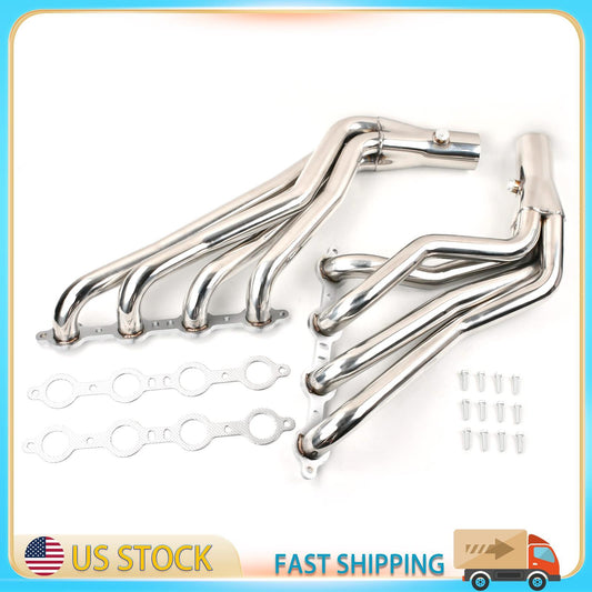 Long Tube Headers 1-3/4 For SIlverado for Sierra 2wd 4wd 4.8L 5.3L 6.0L 1999-2006