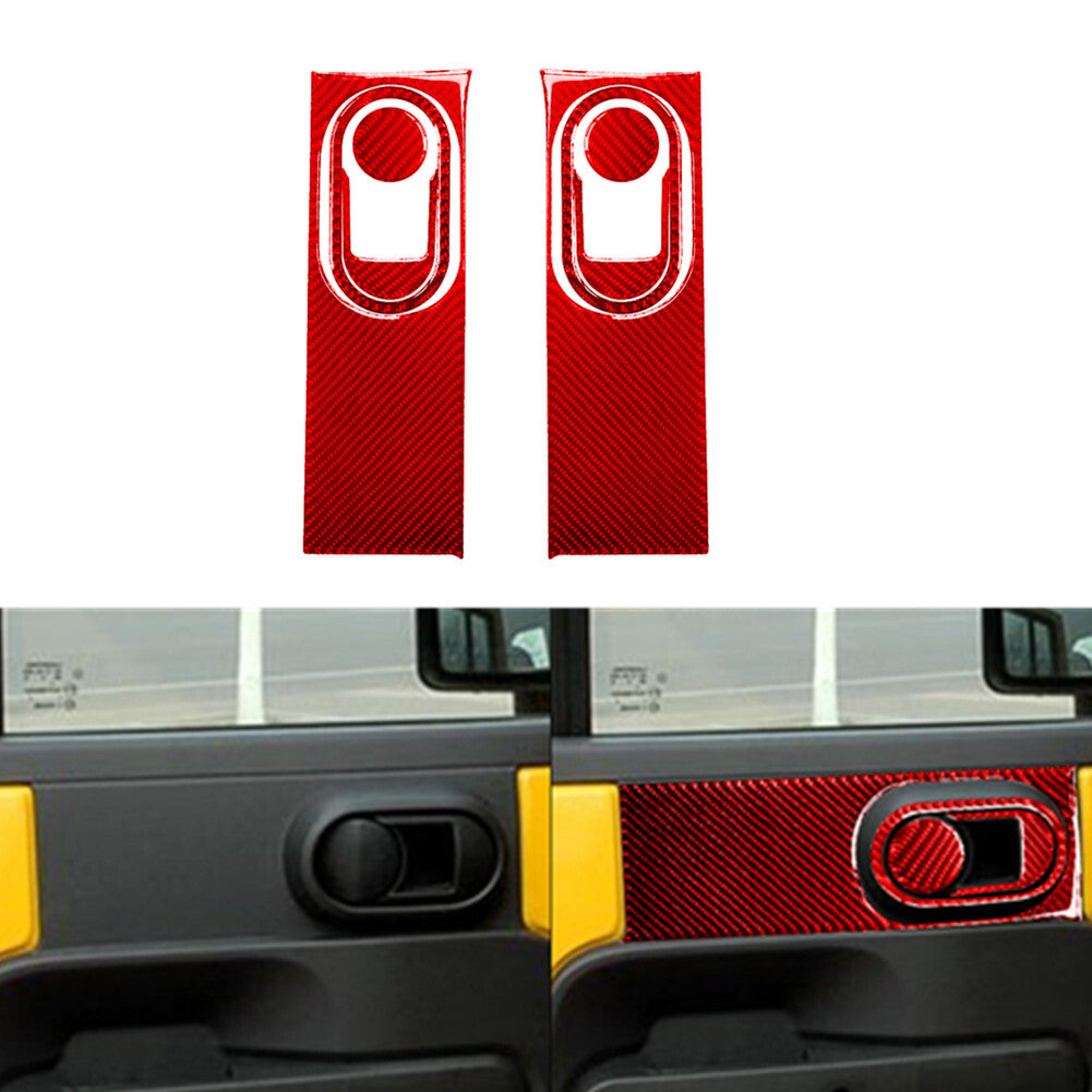 Red Central Control Frame Trim Cover For CLA 2014-2018/GLA 2015-18 v