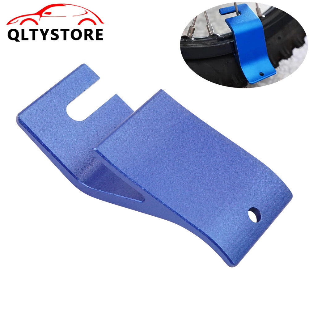 Motorcycle Tire Install Installation Assistance Tool Bead Holder hook Blue Q