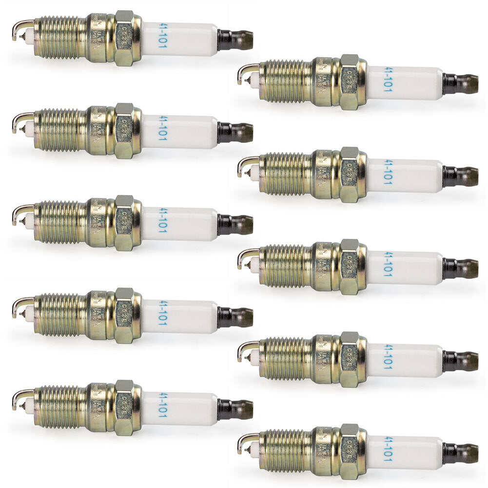 10 iridium spark plugs for Buick for Chevrolet for GMC for Pontiac 41-101 12568387 Q