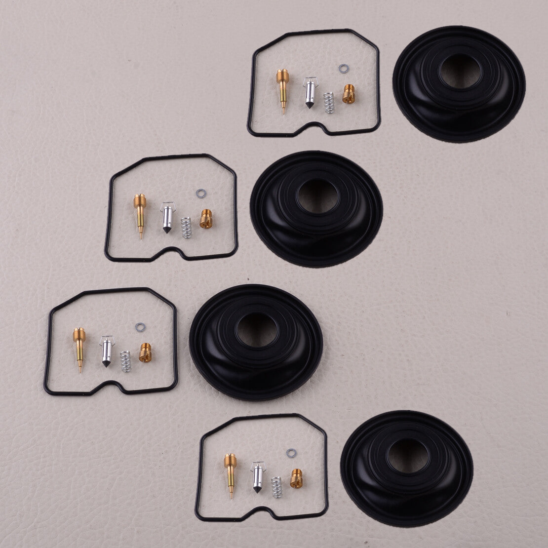 4set Carburetor Repair Diaphragm Kit Fit For ZRX1200 2001-05 ZRX1200R v