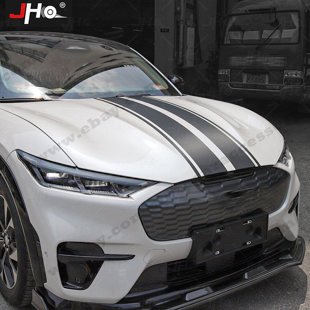Front Hood Stripes Racing Decal Tailgate Sticker for Mustang Mach E 2021 2022