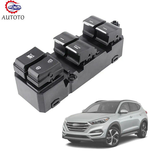 Car Driver Left Side Door Master Power Window Switch for Hyundai for Tucson 2016-18