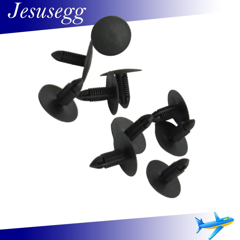 10 Pieces Fender Liner Retainer Clips Black Fits for Grand Cherokee 1999-on Q
