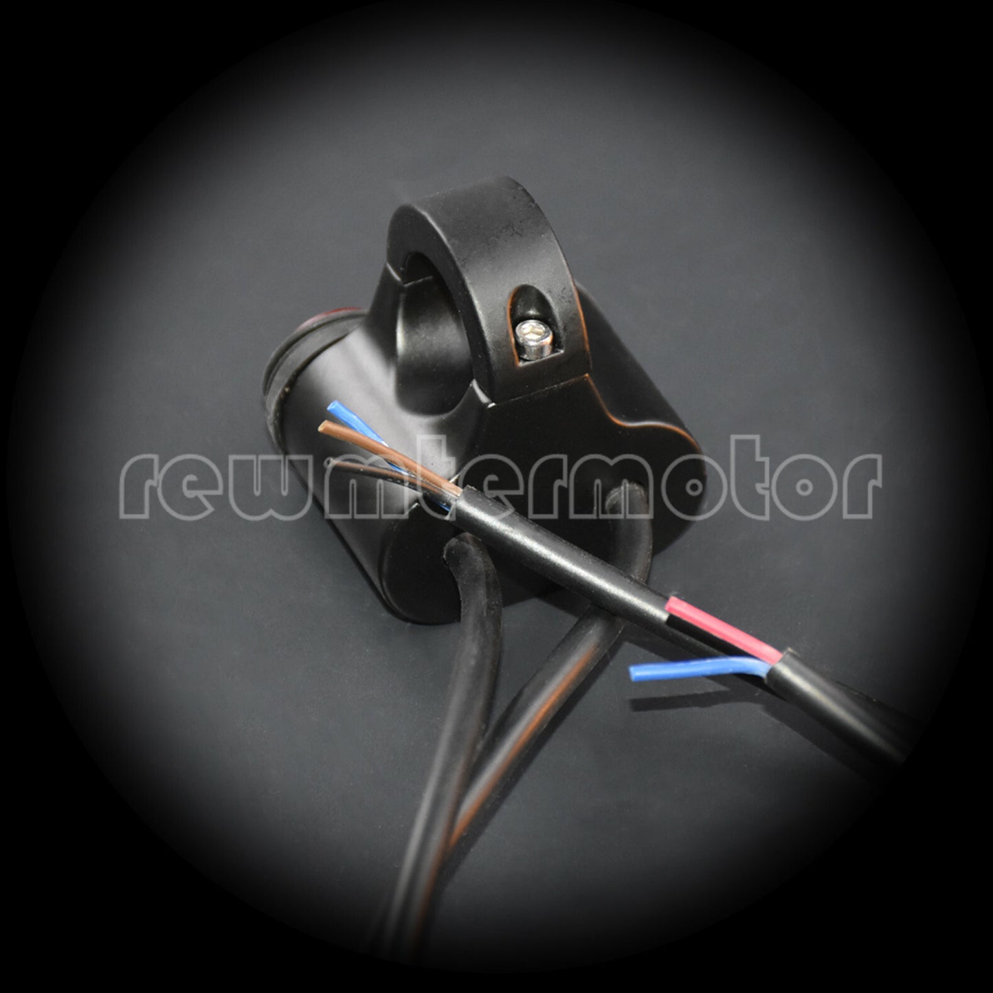 7/8'' Motorcycle Waterproof Daul Handlebar Headlight Fog Light Switch On-Off Q