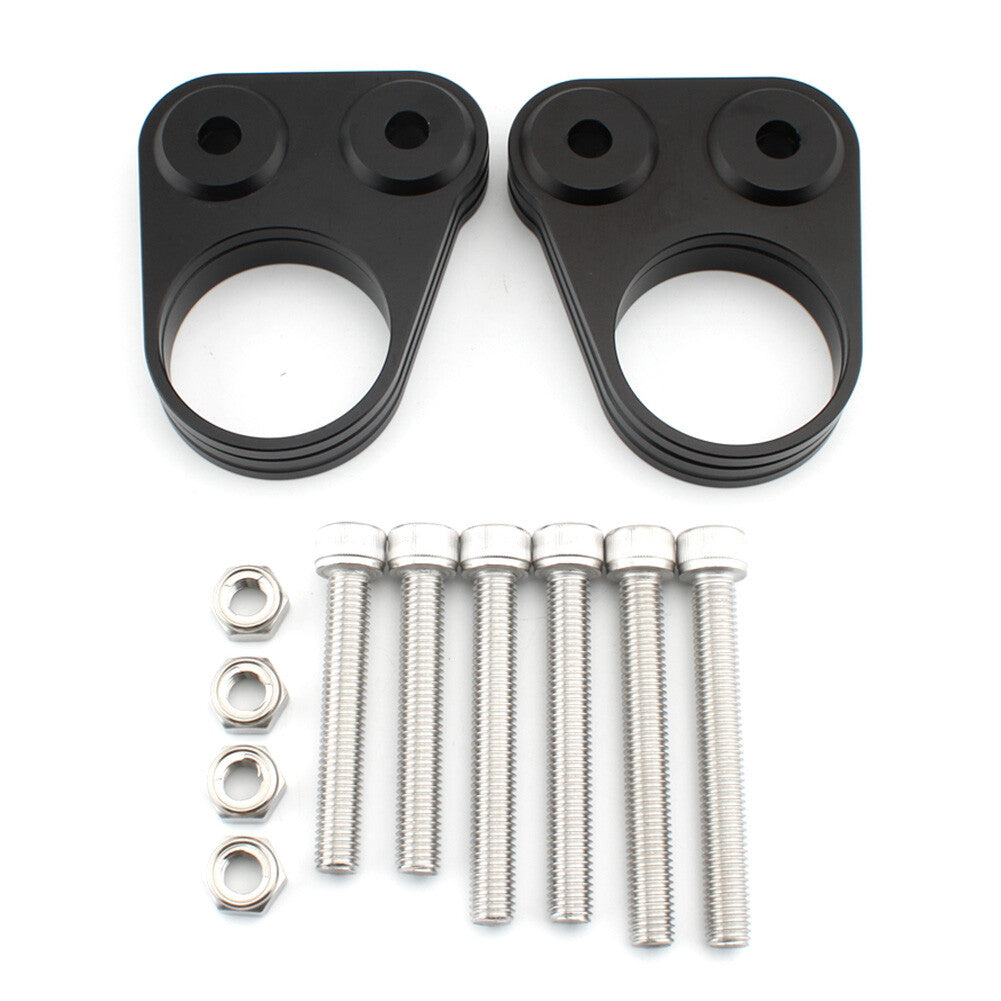 for Suzuki GSX1300R HAYABUSA 2007-20 4PCS Handlebar Riser Spacer Kit Mount Clamp Q