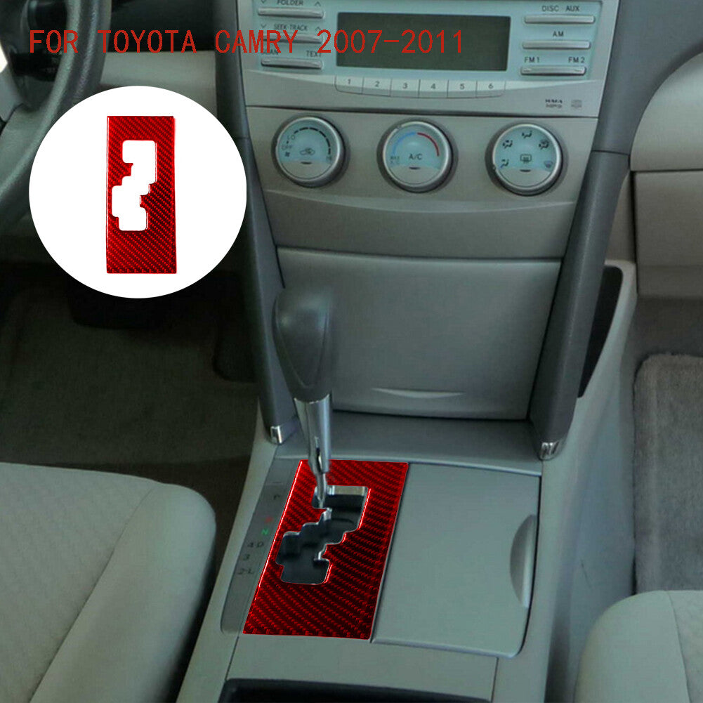 4Pcs for Audi Q5 2018-2021 Carbon Fiber Interior Door Armrest Panel Cover Trim v