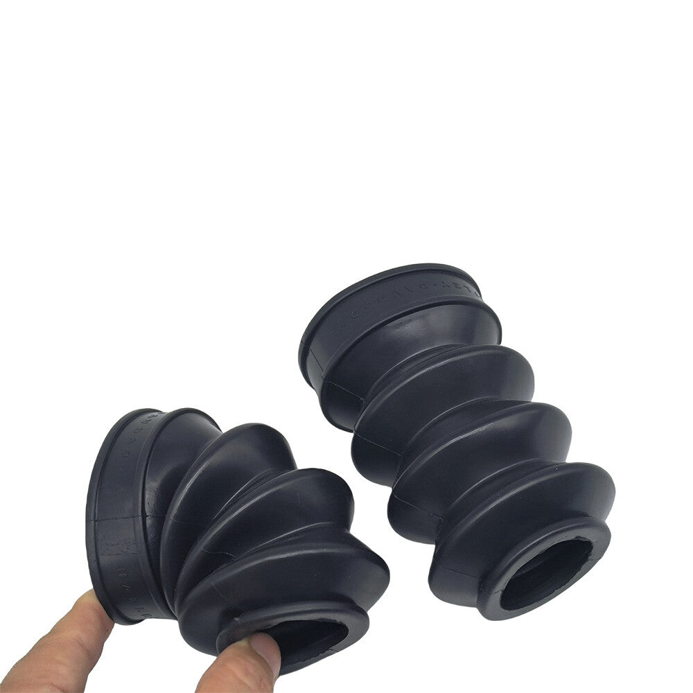 Fork Cover Gaiters Gators Long Boots Rubber 39mm for Harley Sportster XL883 1200