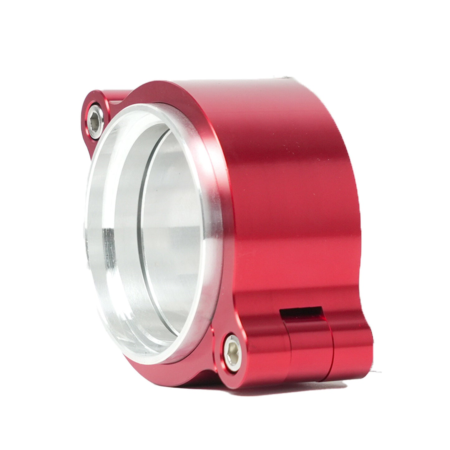 3 76mm Aluminum Quick Release V-Band Clamp Kit for Intake Intercooler Pipe Red