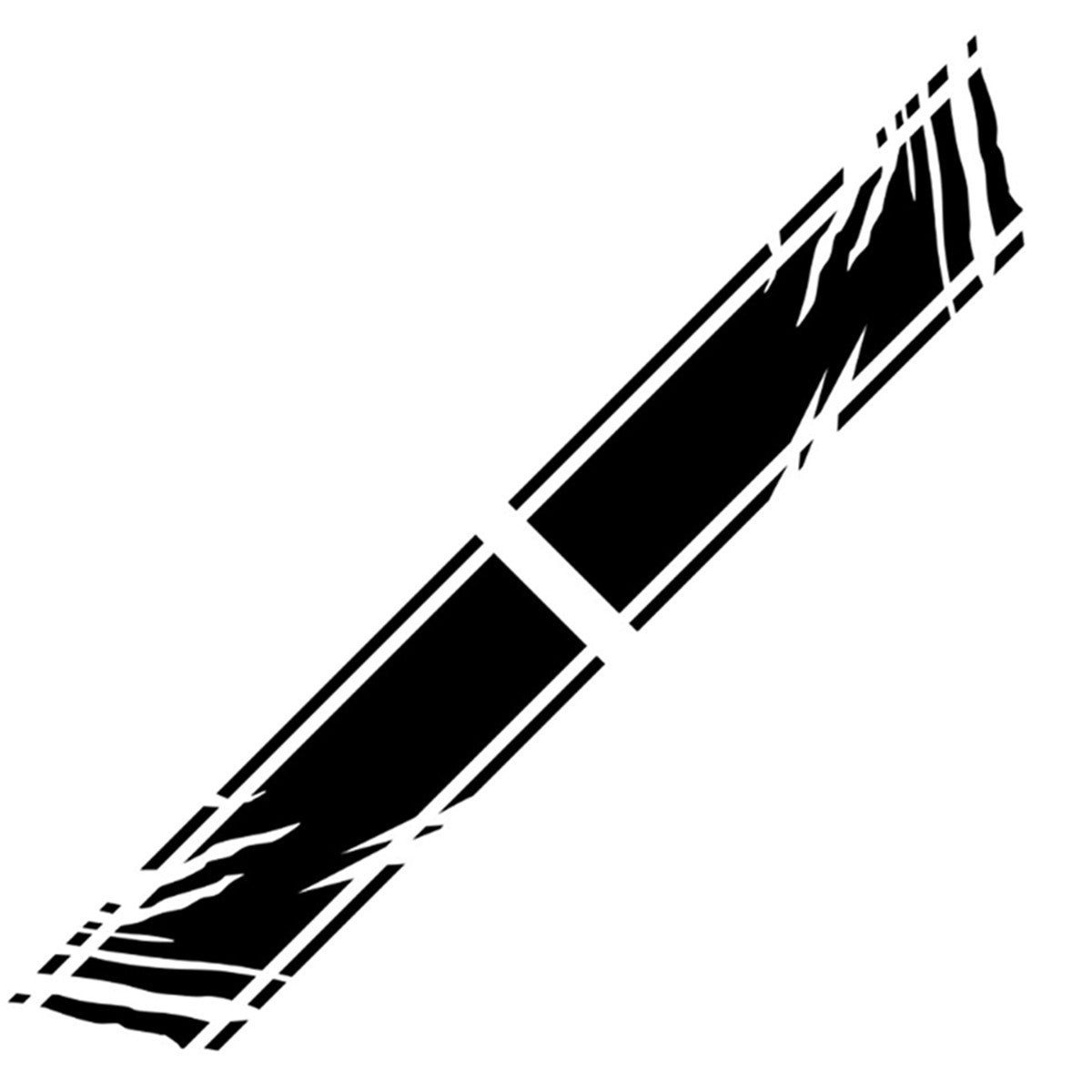 Car Stickers Vinyl Stripe Decals Auto Body side Accessories Waterproof Decora