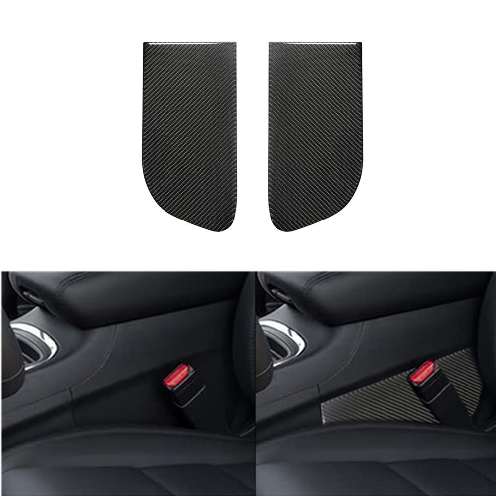 Red Carbon Fiber for Audio Control Side Trim Strip for Lexus RX330 RX350 2004-2009 v