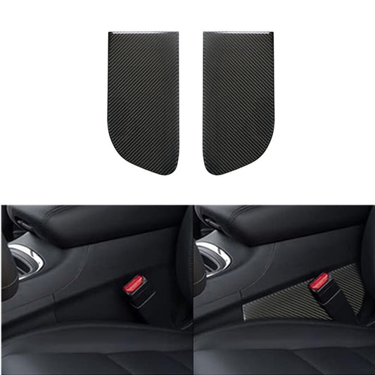Red Carbon Fiber for Audio Control Side Trim Strip for Lexus RX330 RX350 2004-2009 v