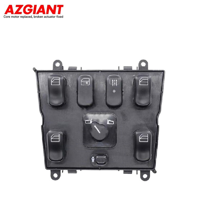 The front left driver's side power window switch is applicable to for Mercedes-Benz vehicles from 1998 to 2003.