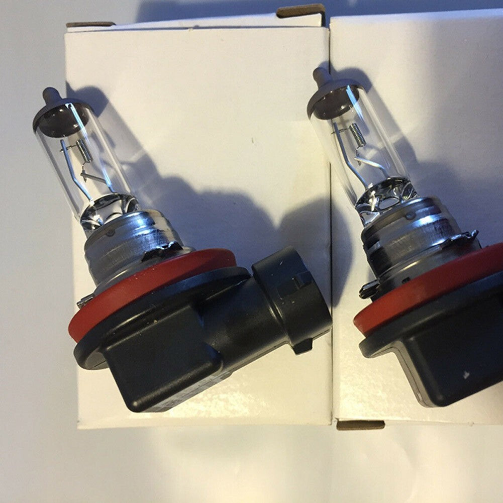 Reliable performance H11 12V 100W halogen bulbs for automotive headlights (2pcs)