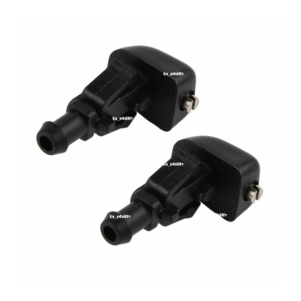 Pair Windshield Wiper Washer Spray Nozzle 3W7Z-17603-AA for Ford for Lincoln for Mercury