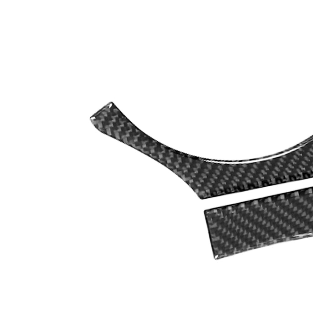 Red Carbon Fiber Center A/C Control Panel Cover Trim For Ranger 2019-2022 v