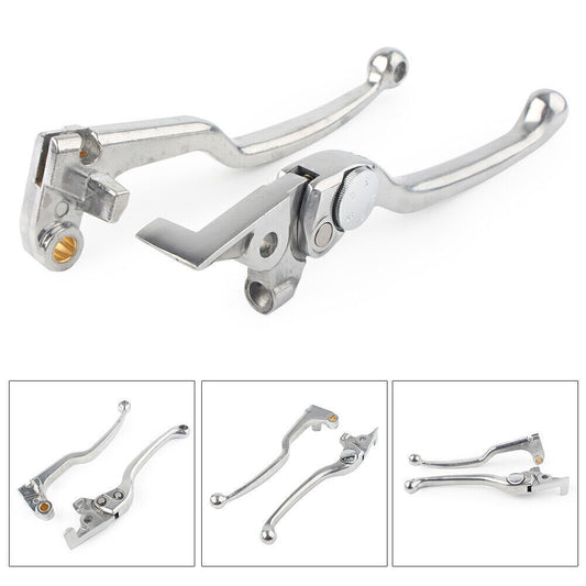 for Yamaha FZ1 FZ6 FZ8 2001-2005 2002 2003 Aluminum Chrome Brake Clutch Levers Q