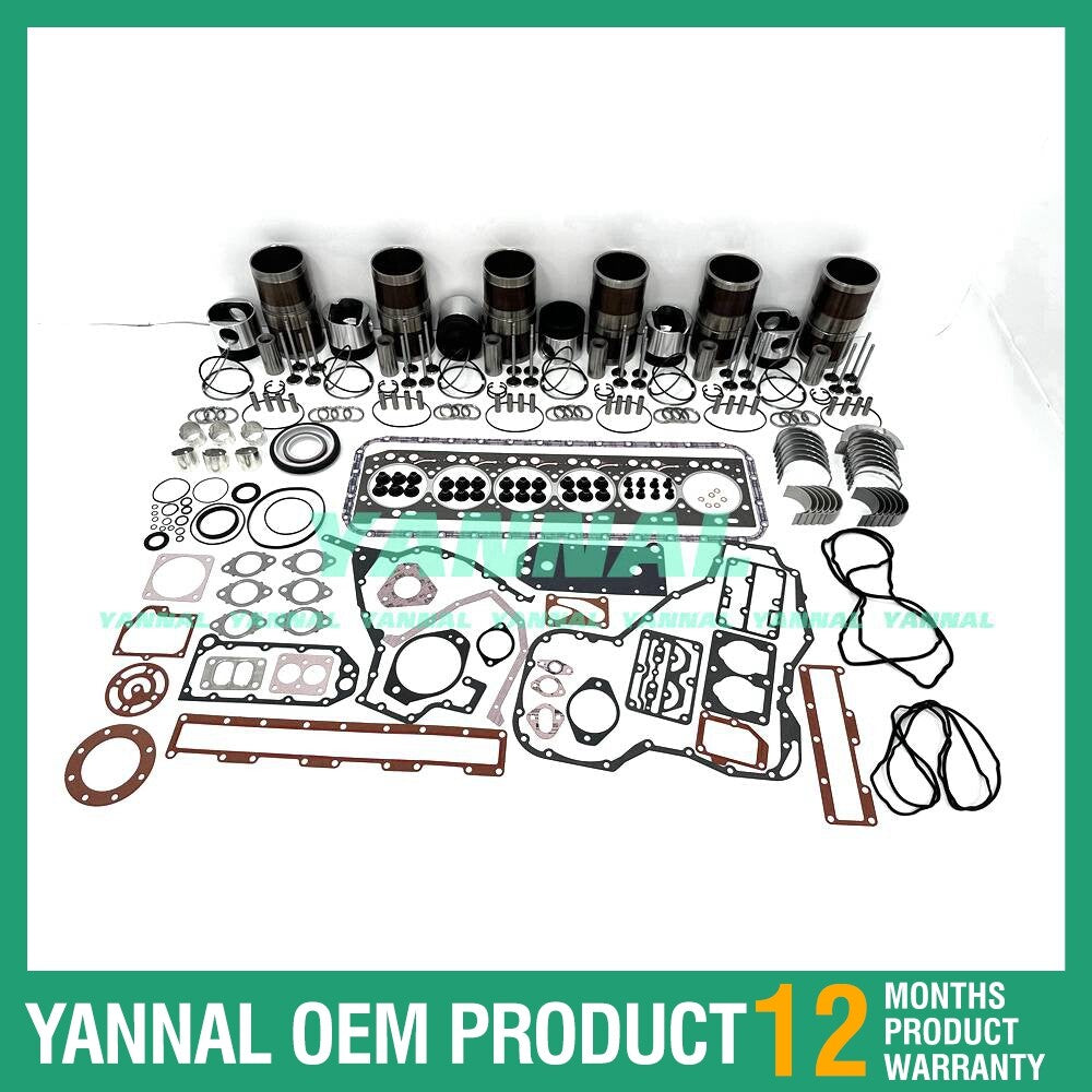 6-piece ISL330 engine overhaul and rebuild kit for diesel engines