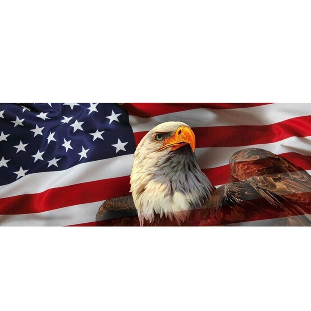 US Flag Rear Window Windshield Label Hawk Decal Sticker For Car Pickup Decors n