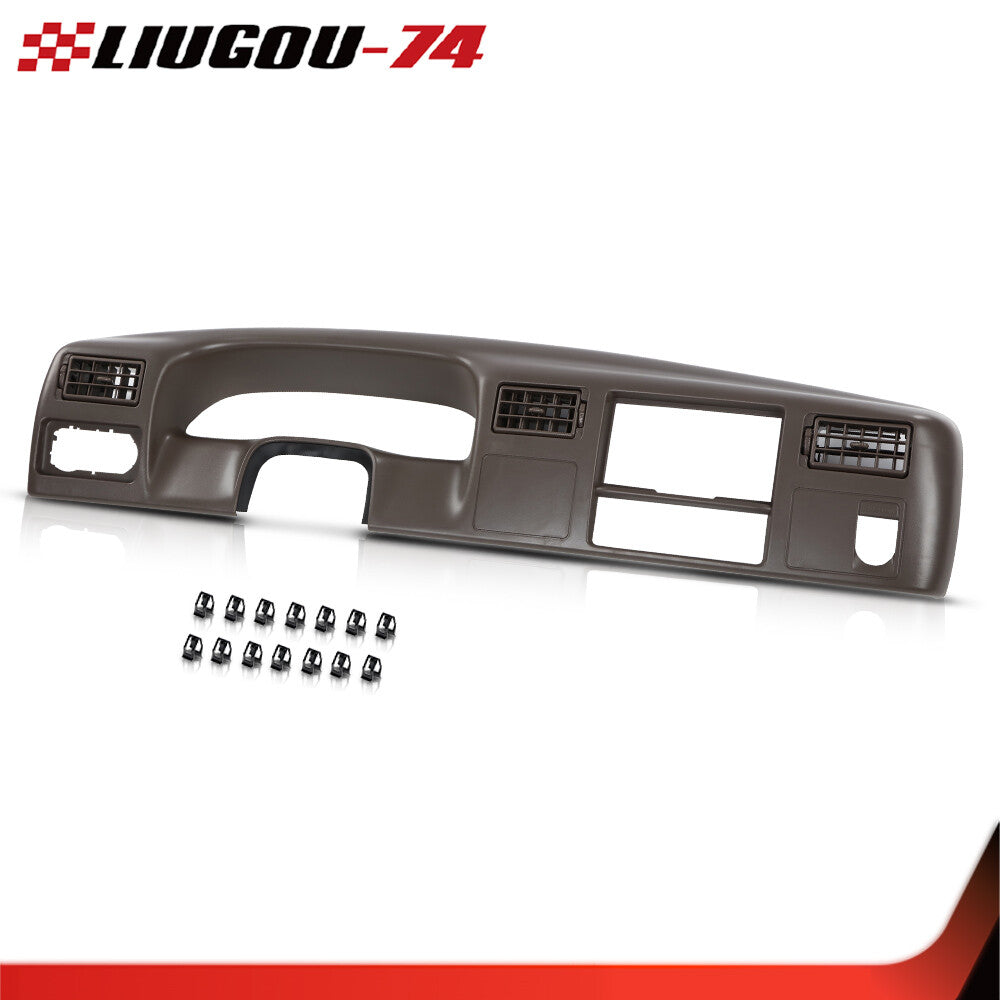 Fits 1999 - 2004 for F250 F350 Super Duty Dash Bezel Radio Cluster Trim Panel - v