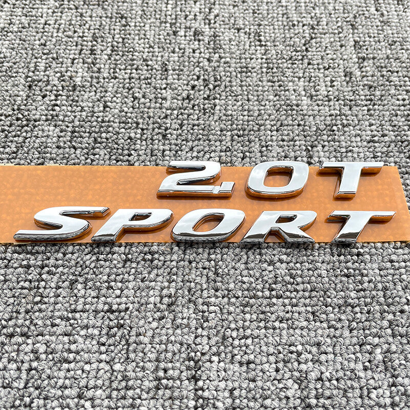 for HONDA 2018 ACCORD 4DR SPORT REAR TRUNK 2.0T SPORT CHROME EMBLEM