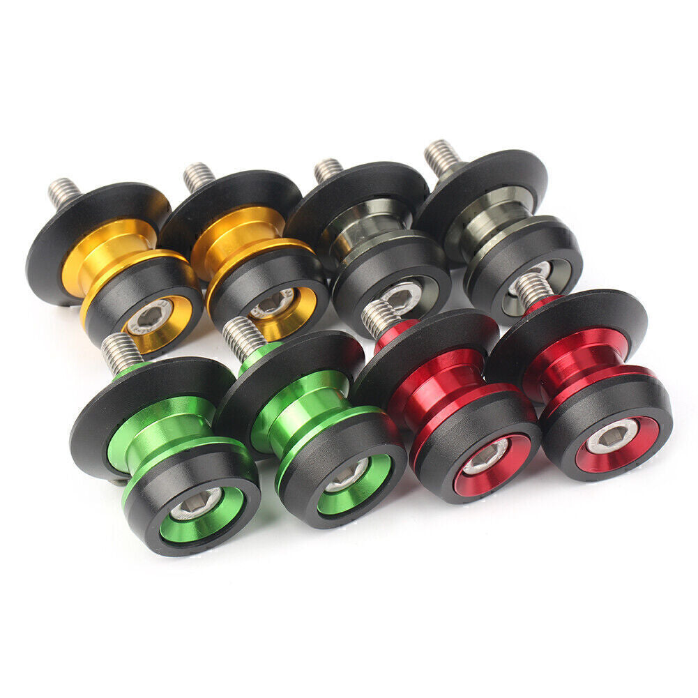 8mm Motorbike Swingarm Swing Arm Spools Sliders Stand Bobbin Fit for Yamaha 4 Colors