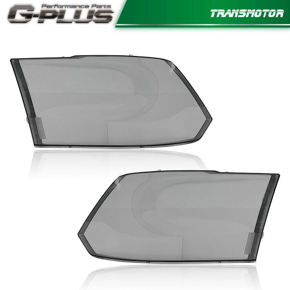 Suitable for 09-18 for Ram 1500 2500 3500 headlight protection smoke lens cover- v