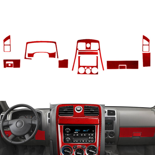 27Pcs Carbon Fiber Interior Full Set Kit Cover Trim For Tundra 2007-2013 v