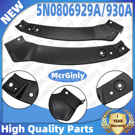 Left and right radiator brackets, 1 pair, 5N0806929A, suitable for 2008-2011 for Tiguan . n