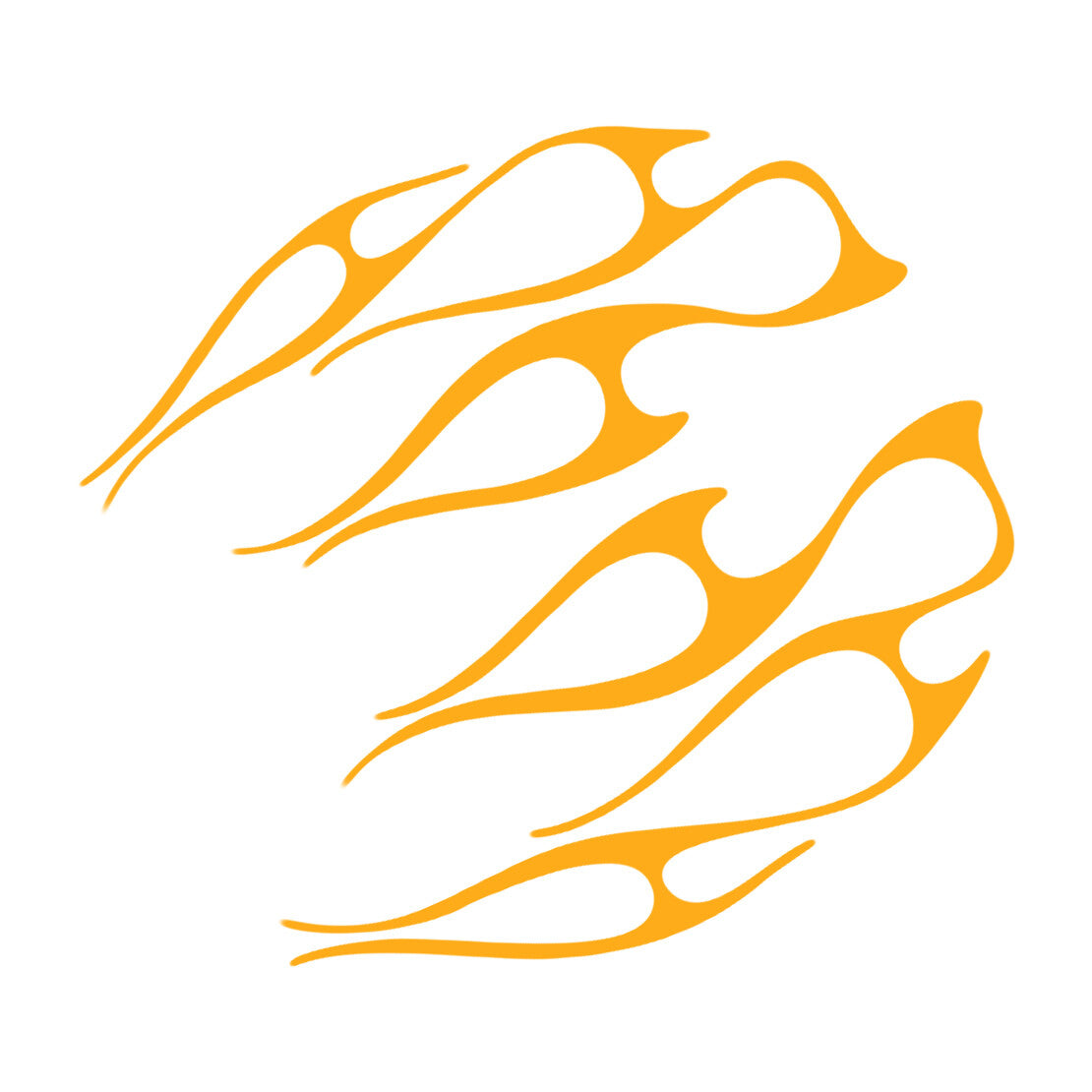 Universal Motorcycle for Ghost Flame Set Tank and Fender Decal Vinyl Sticker New Arrival v