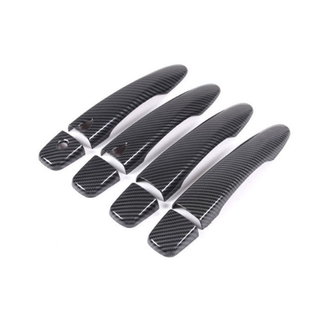 For Highlander 2020-2022 Carbon Fiber ABS Central Armrest Box Cover Trim v