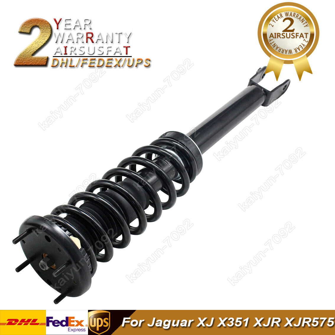 1x Front L/R Shock Strut Assembly Electric for Jaguar XJ X351 XJR XJR575 10-19