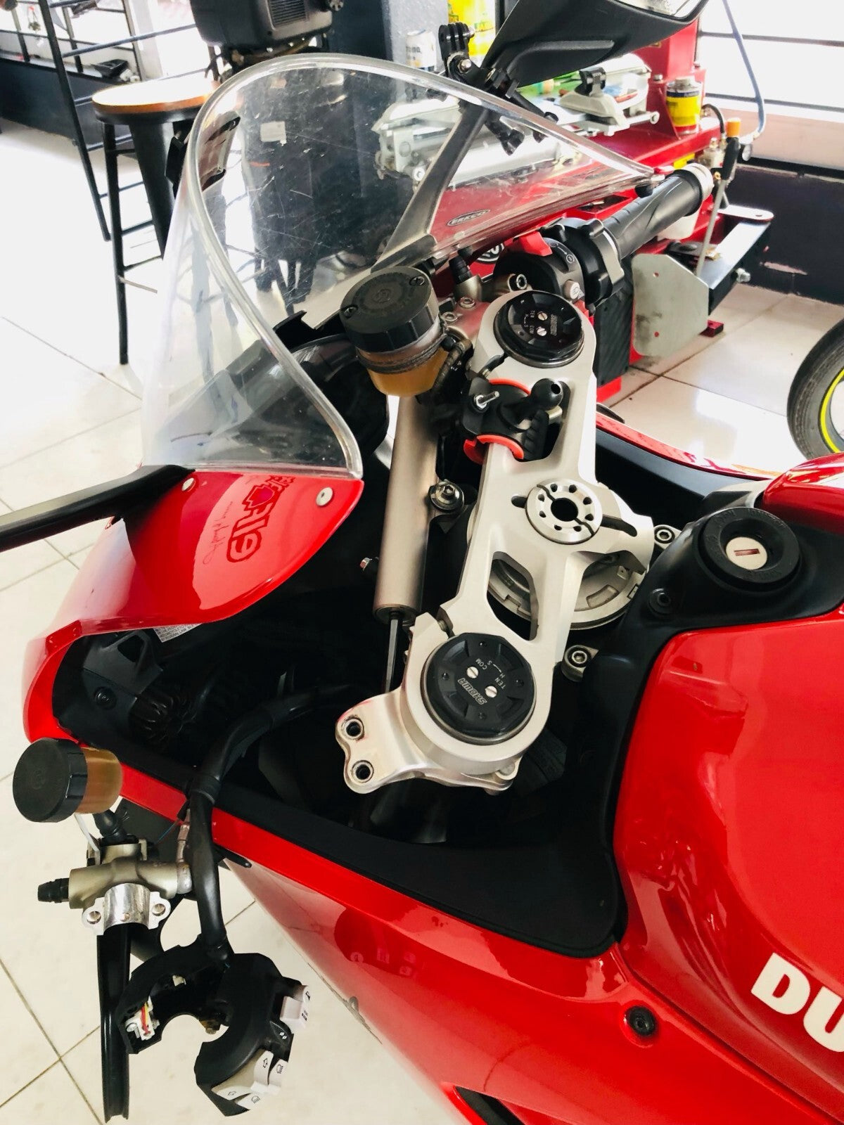 Reposapi Maos traseros para KLX250ES 1994-1997 KLX250S 2009-2014 p