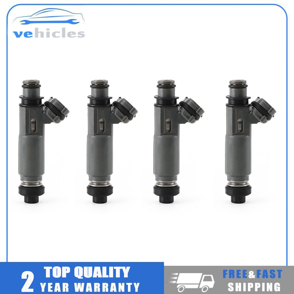 4-pack of fuel injectors for 1997-2003 for Mazda Protege 1.5L and 1.6L models, new, model 195500-3110.