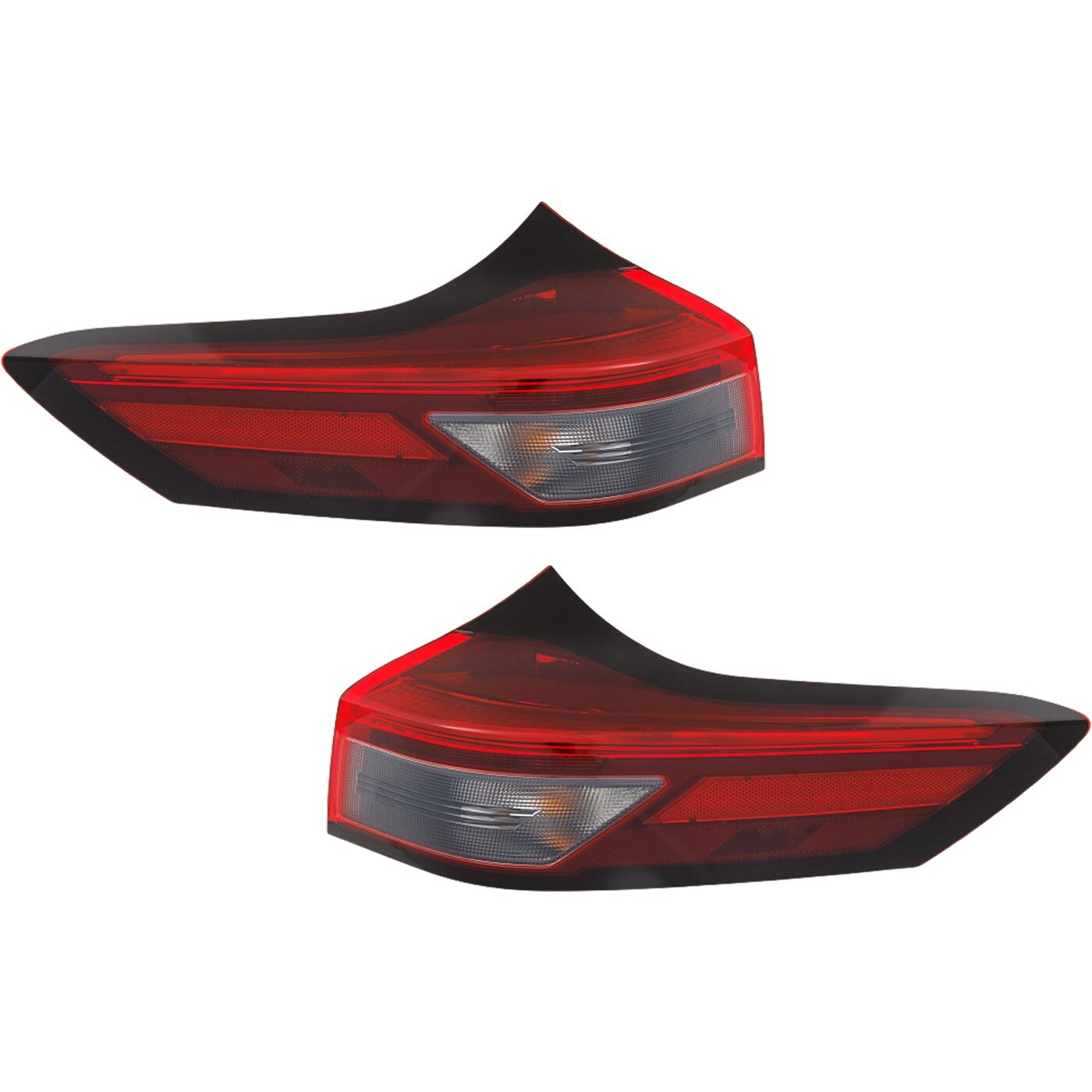 Left and Right Outer LED Assembly Tail Light Set For 2021 Rogue n
