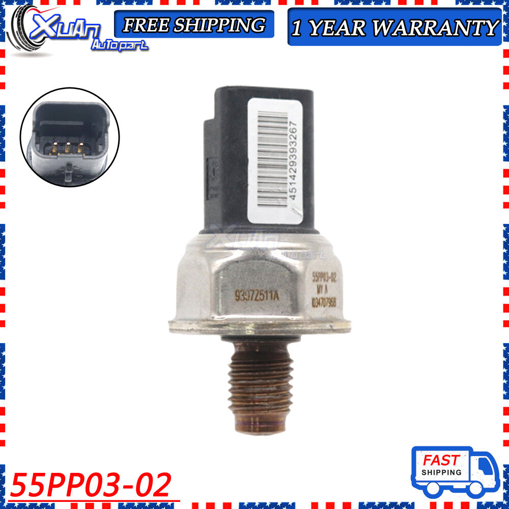 Fuel rail pressure sensor valve suitable for Kangoo Megane Scenic 55PP03-02 1PCS- v