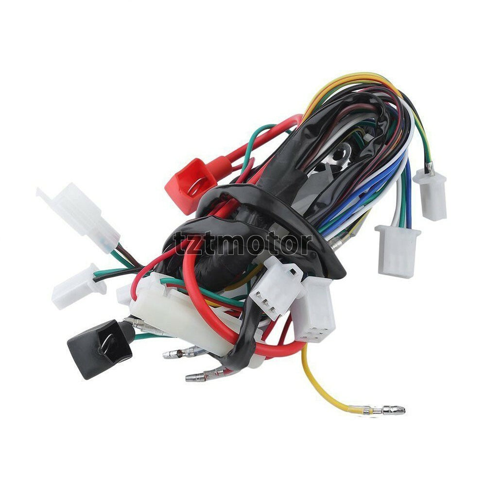 ATV Wiring Harness CDI Assembly Wiring Kit for ATV Electric QUAD 50 70 90 110CC Q