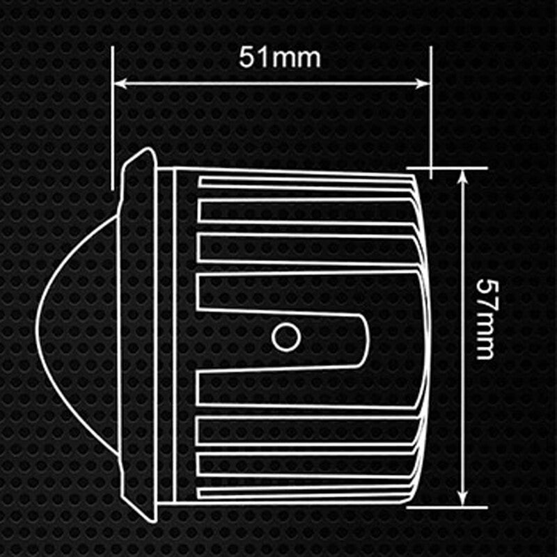 2-pack 30W 3-inch round LED pod driving light strip, amber and white dual-color fog lights - n